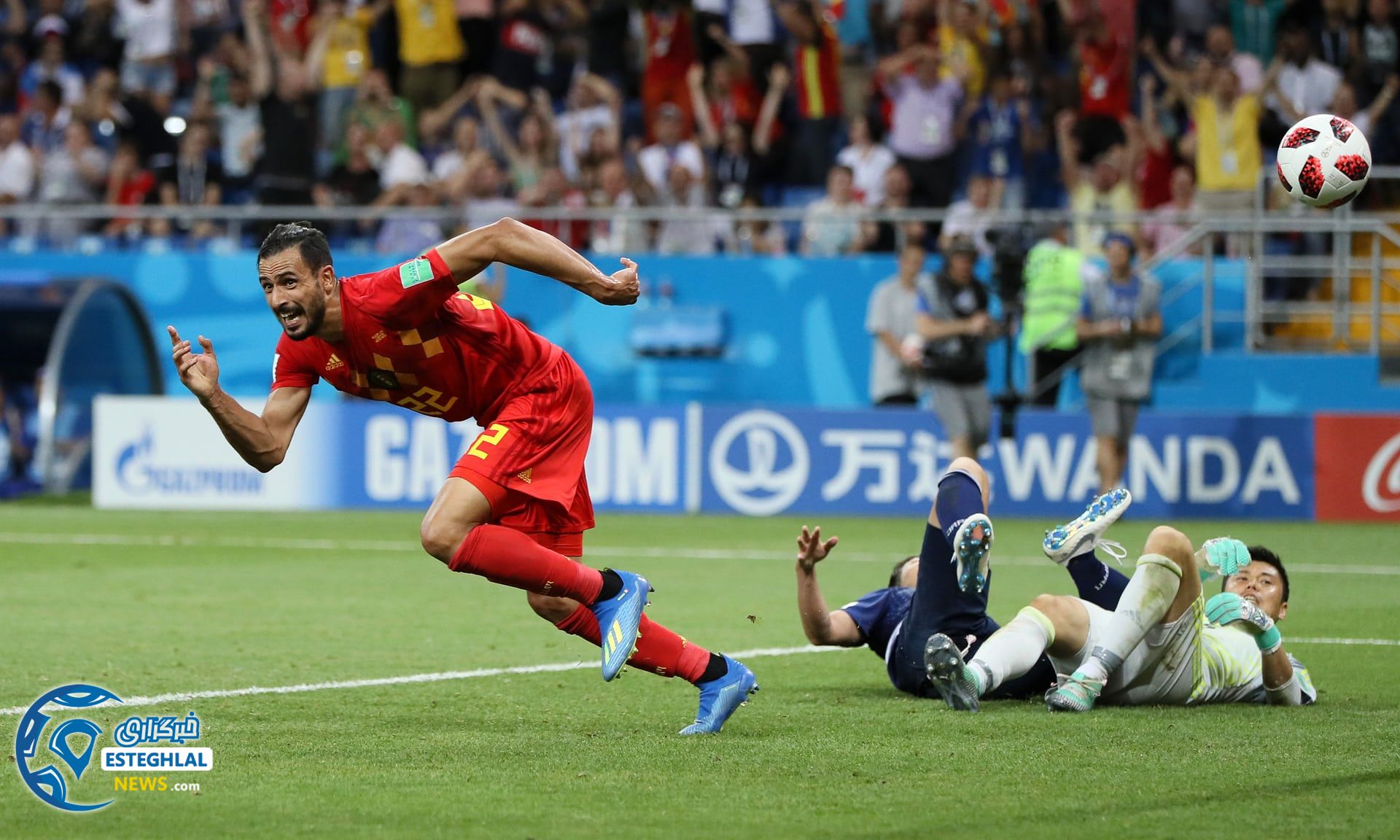 دیدار بلژیک و ژاپن