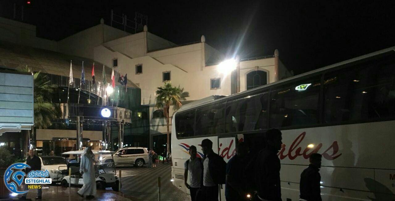 کاروان تیم استقلال به امارات رسید