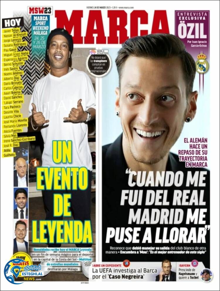 روزنامه ورزشی مارکا جمعه 4 فروردین 1402 