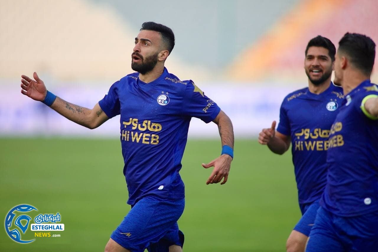 استقلال 2-2 پرسپولیس