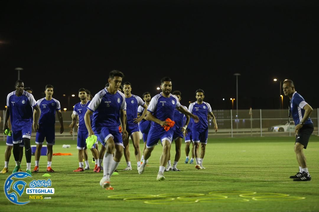 تمرین استقلال در جده