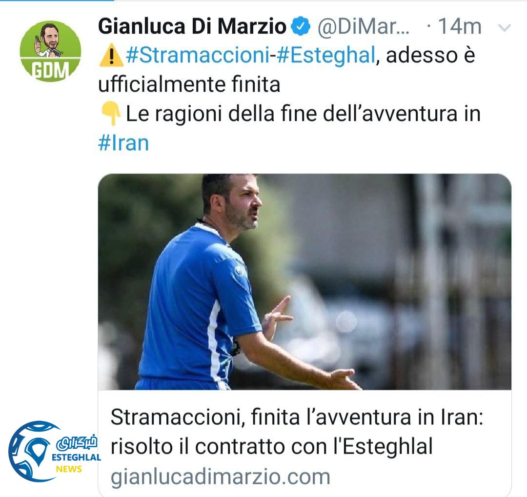 دی مارتزیو،خبرنگار ایتالیایی