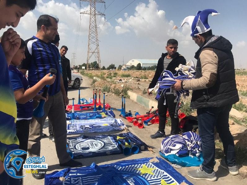 حواشی دیدار فولاد خوزستان و استقلال تهران