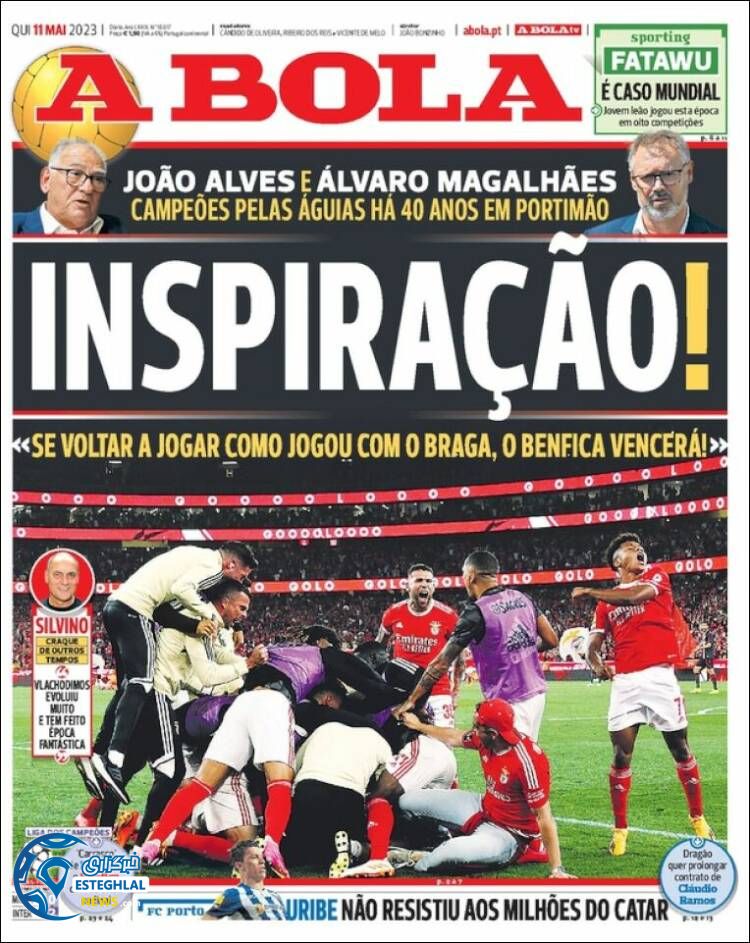 روزنامه ورزشی آبولا پنجشنبه 21 اردیبهشت 1402 