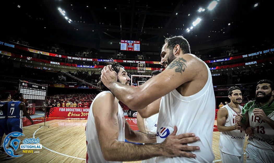 دیدار تیم ملی بسکتبال ایران و فیلیپین