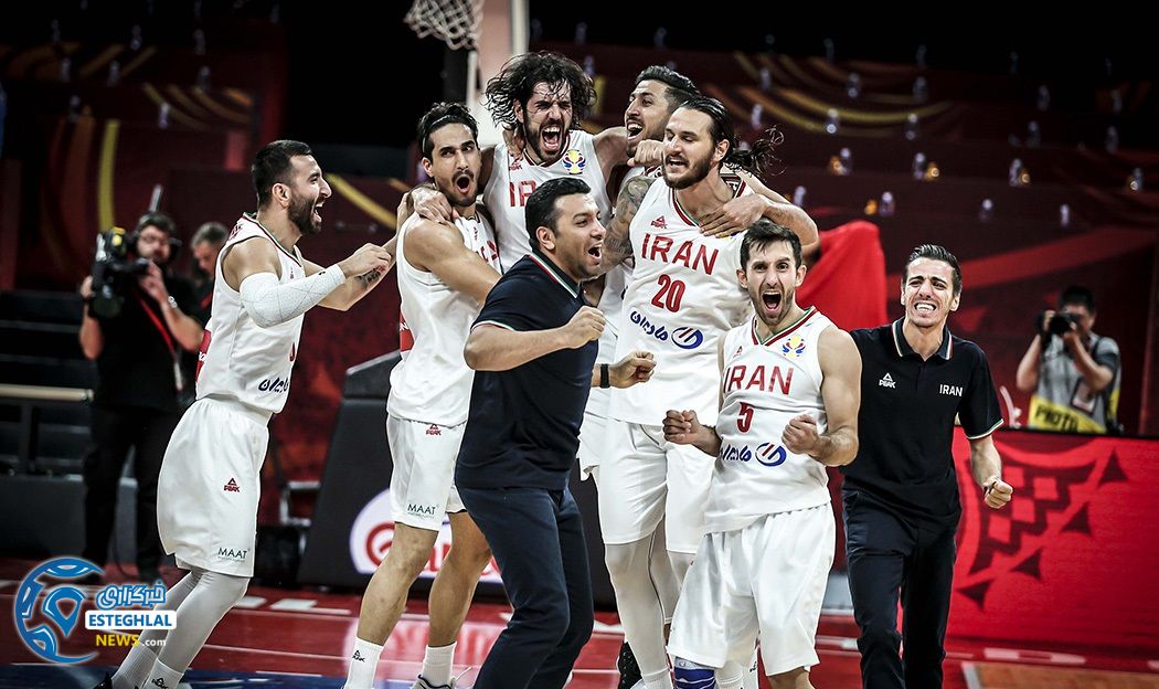دیدار تیم ملی بسکتبال ایران و فیلیپین