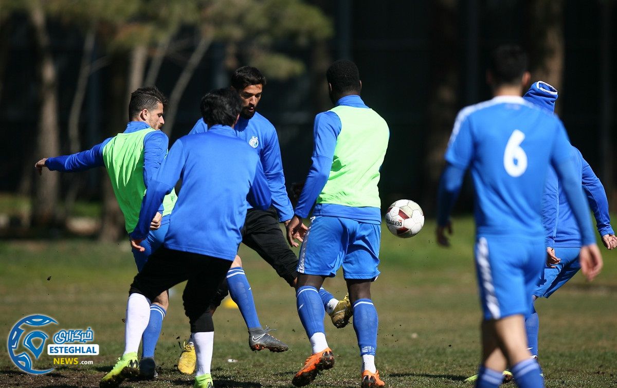 تمرین استقلال 23 بهمن  ماه 97