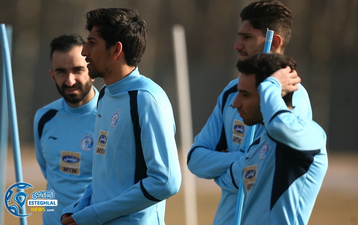 تمرین استقلال 3 بهمن  ماه 97