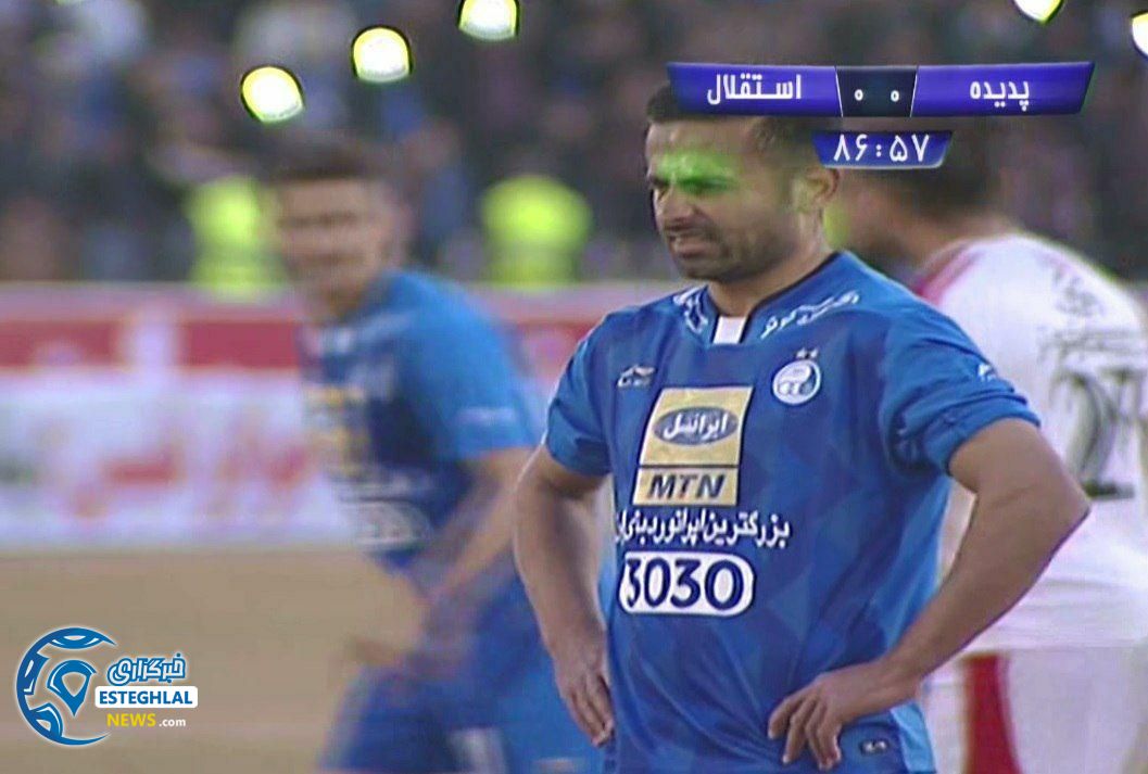 لیزر بر چشم ابراهیمی