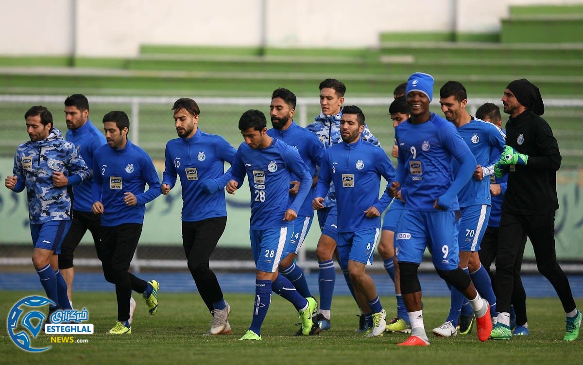 تمرین استقلال 27 آبان  97