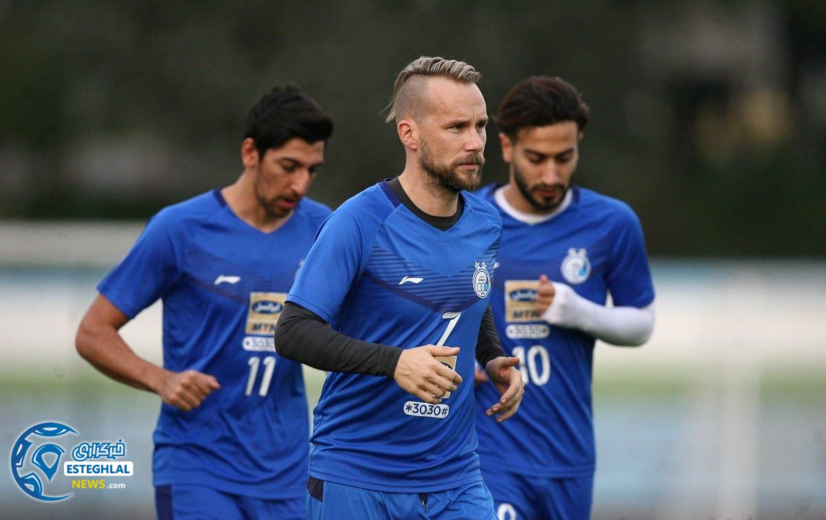 تمرین استقلال جمعه 20 مهر 97 