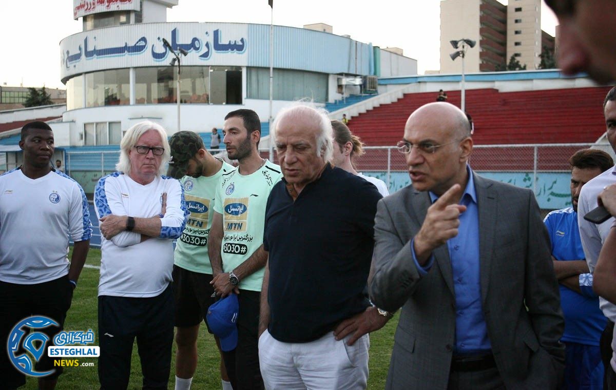 تمرین استقلال عصر سه شنبه  20 شهریور 97