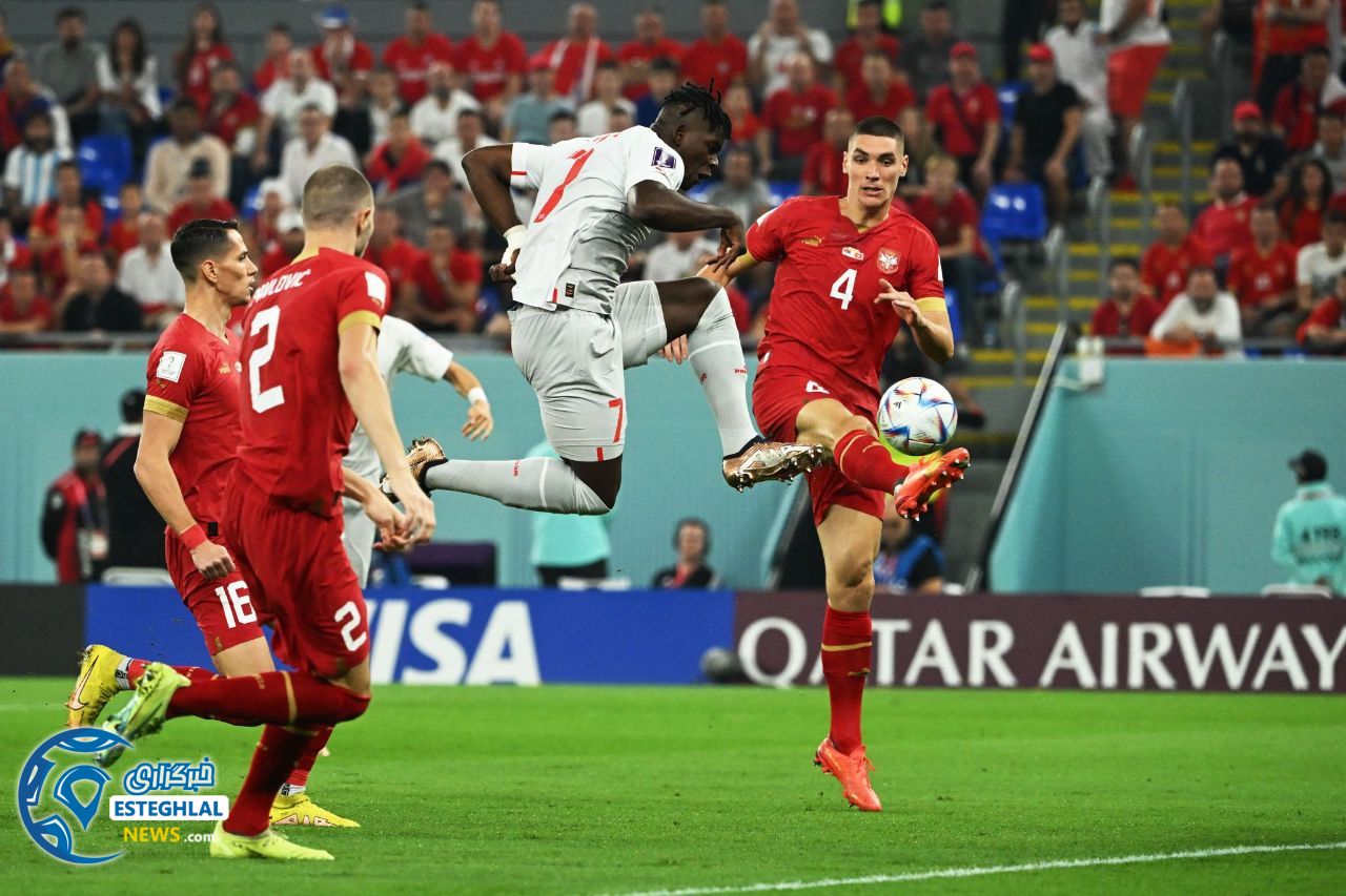 صربستان 2-3 سوئیس