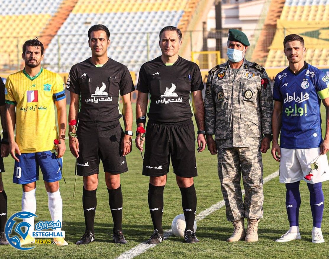 صنعت نفت آبادان 1-1 استقلال 