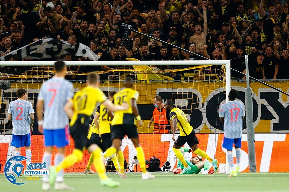 یانگ بویز 2-1 منچستریونایتد