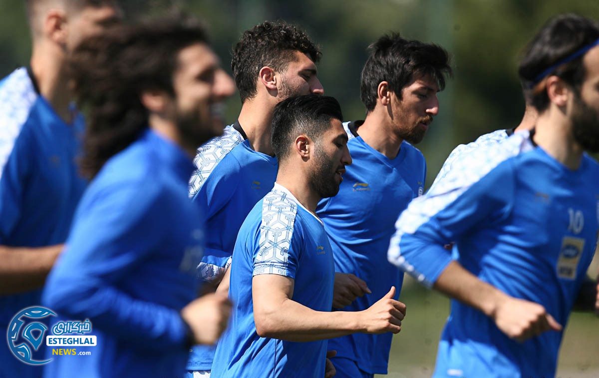 تمرین استقلال 21 فروردین 98