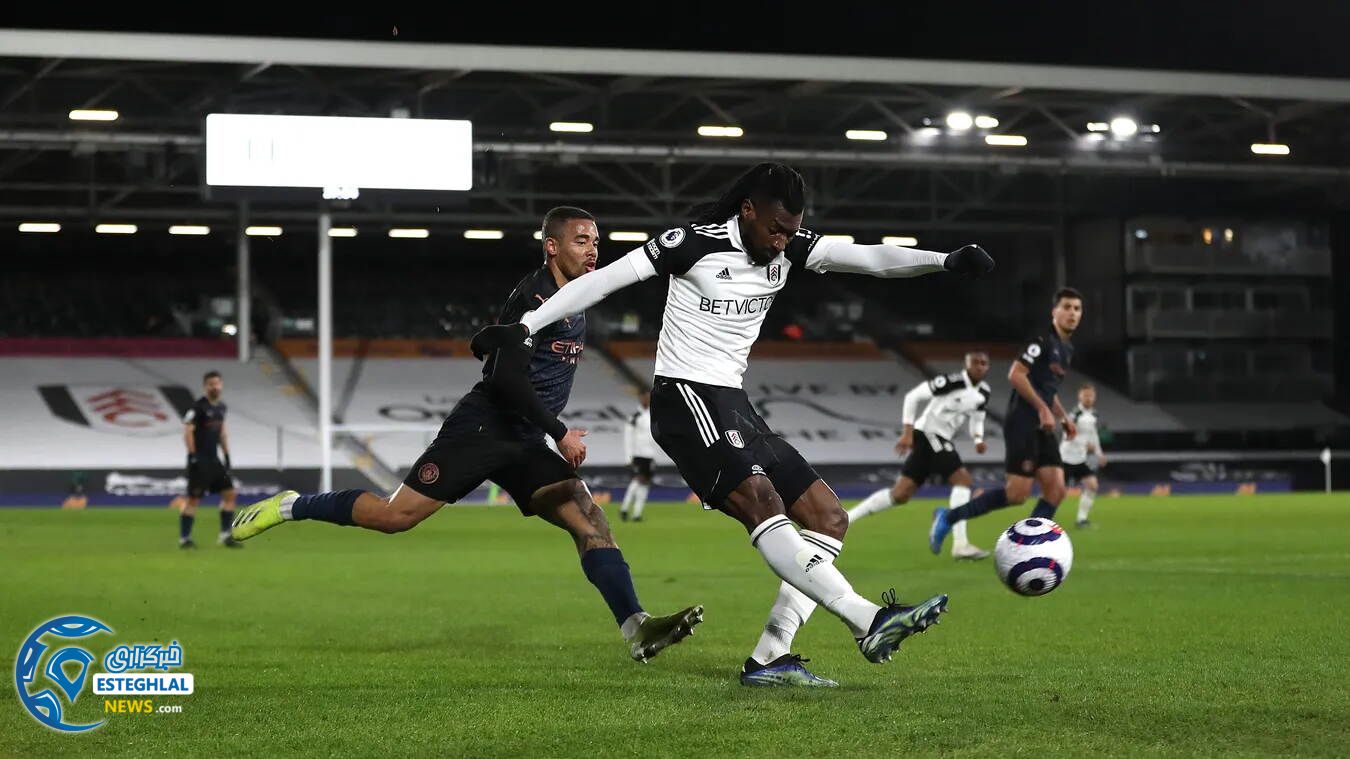 فولام 0-3 منچسترسیتی