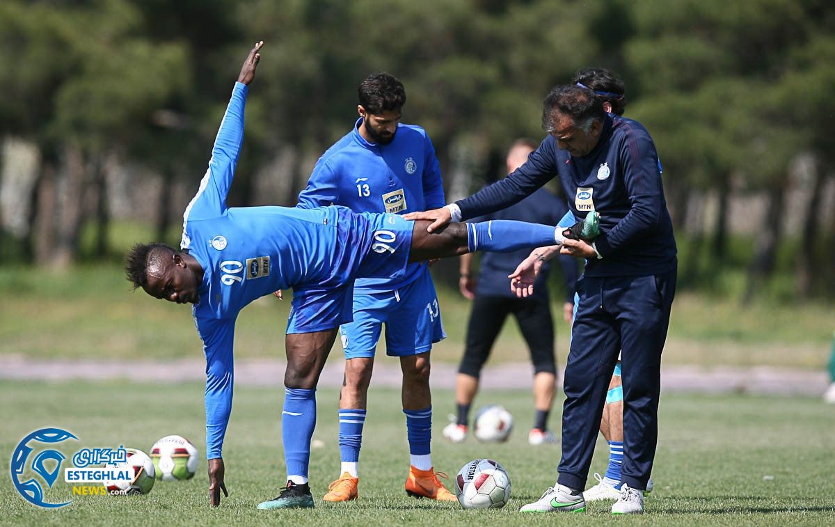 تمرین استقلال 21 فروردین 98