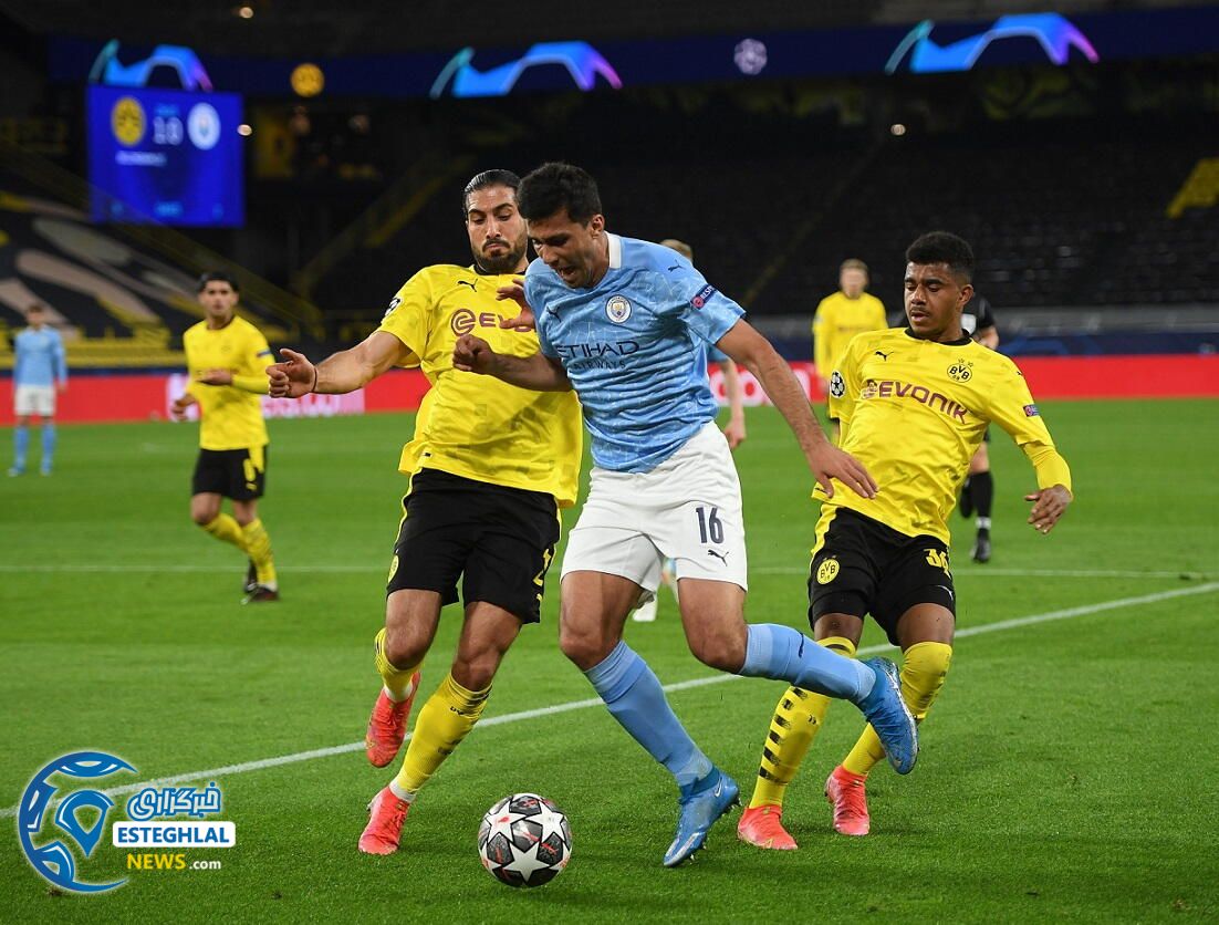 دورتموند 1-2 منچسترسیتی