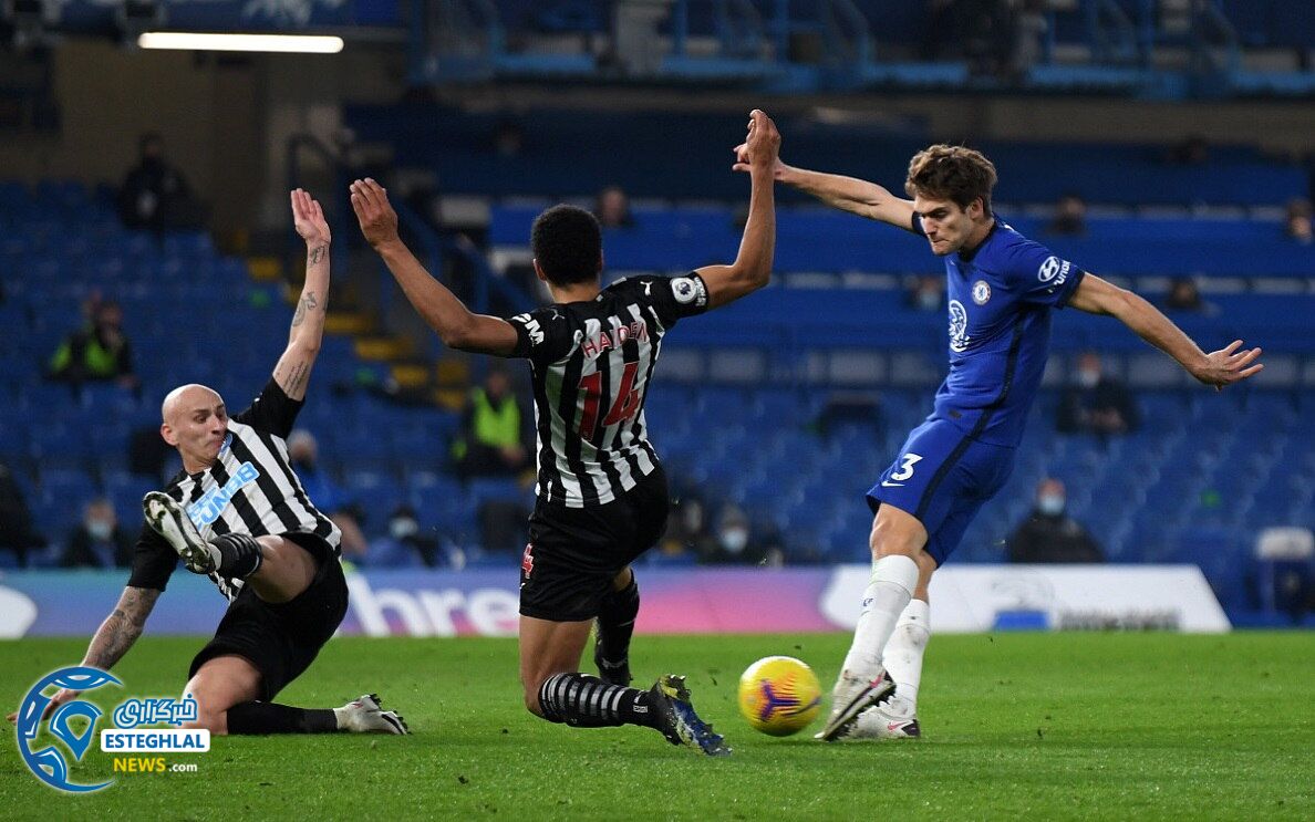 چلسی 2-0 نیوکاسل