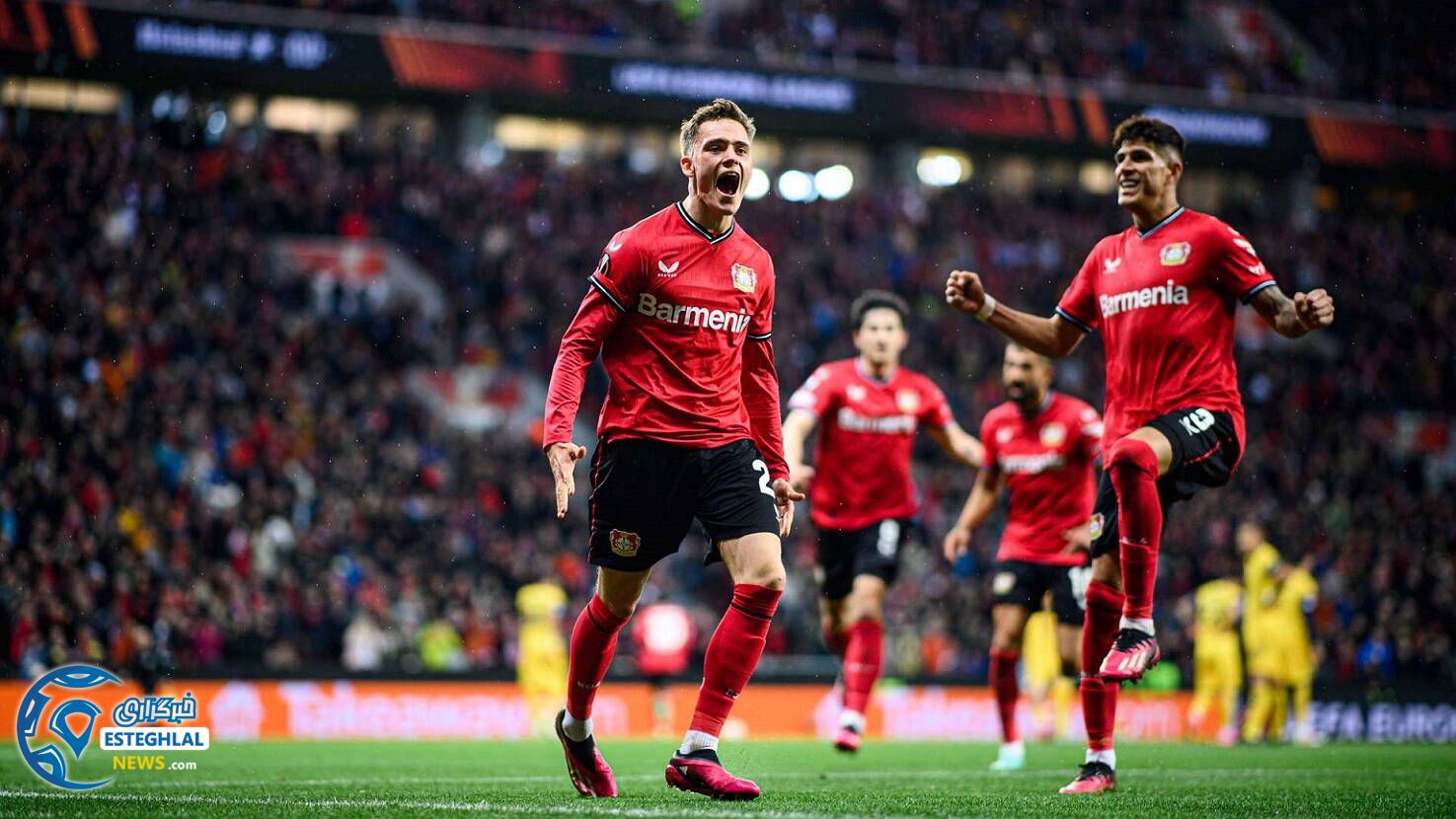 بایرلورکوزن 1-1 یونیون سنت ژیل