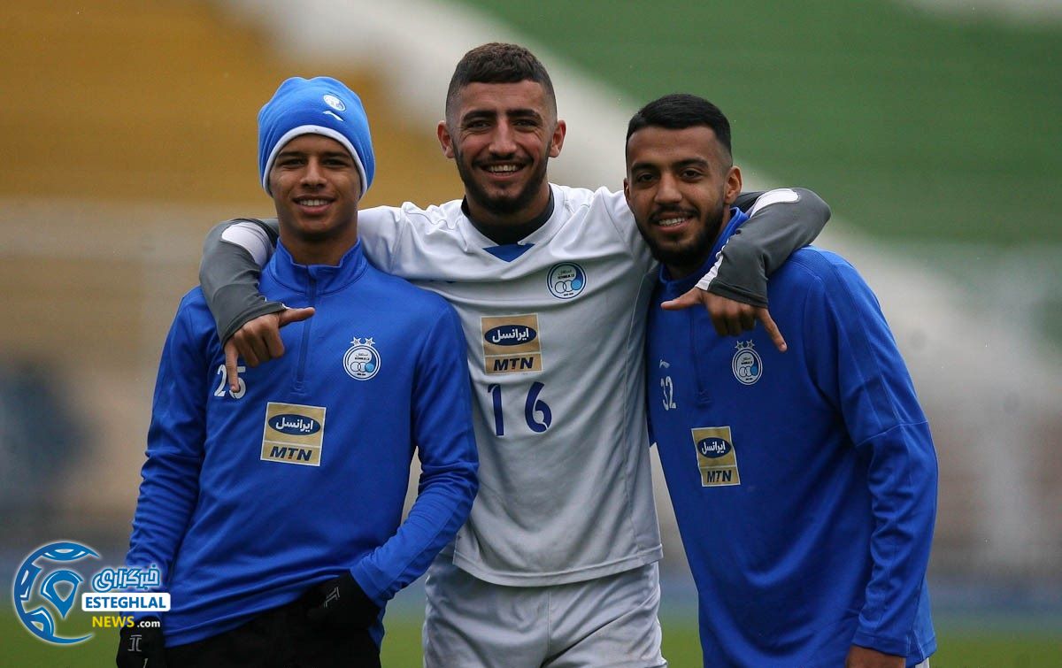 تمرین استقلال 22 آبان 97