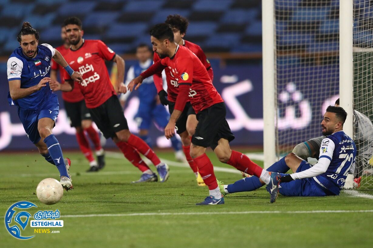استقلال 2-1 تراکتور 