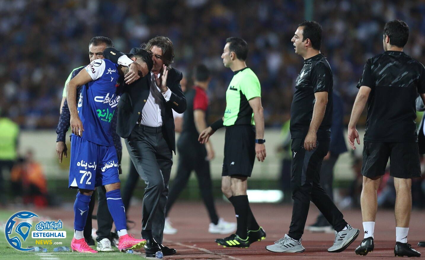 استقلال 1-2 پیروزی