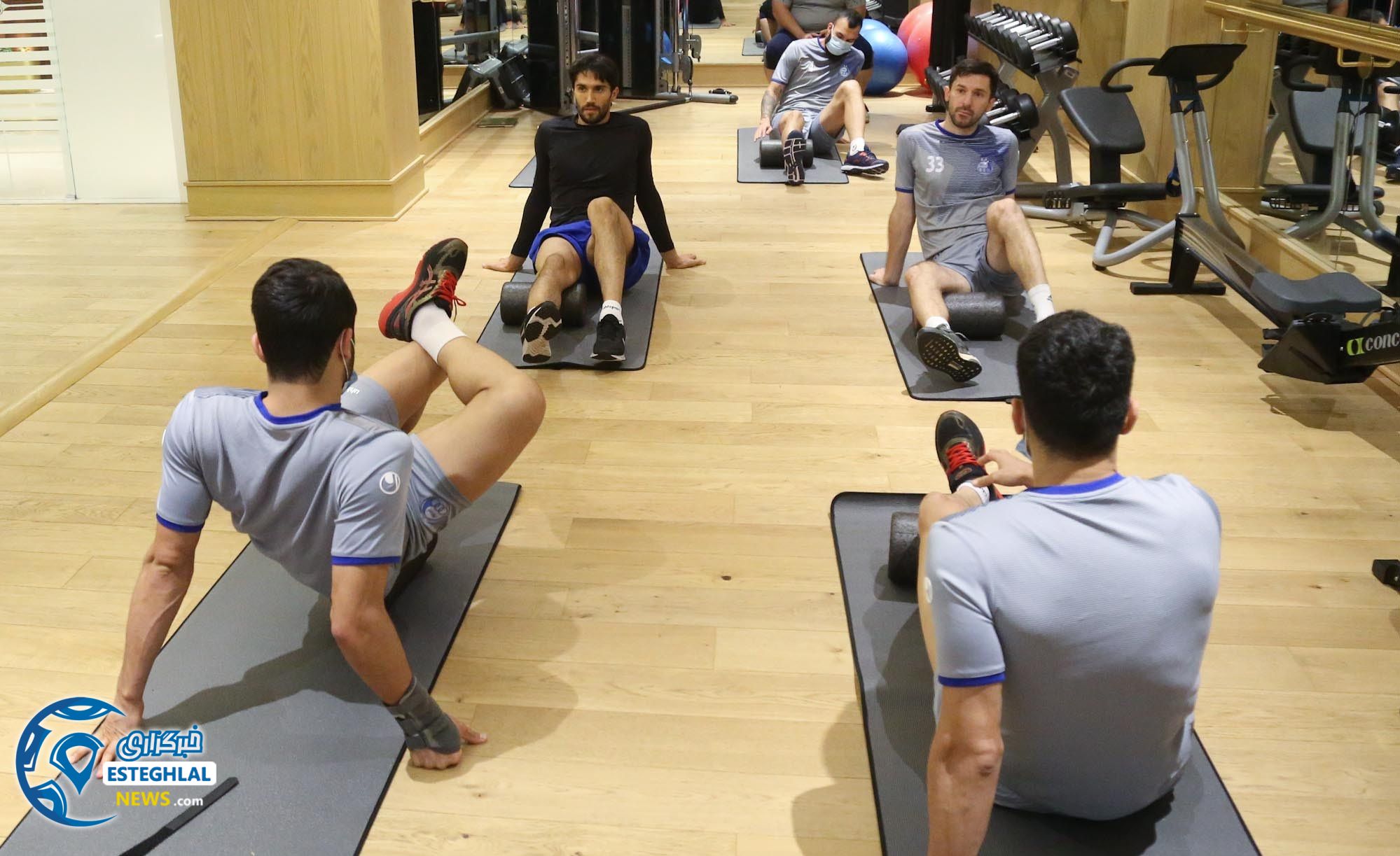 تمرین استقلال در دوحه