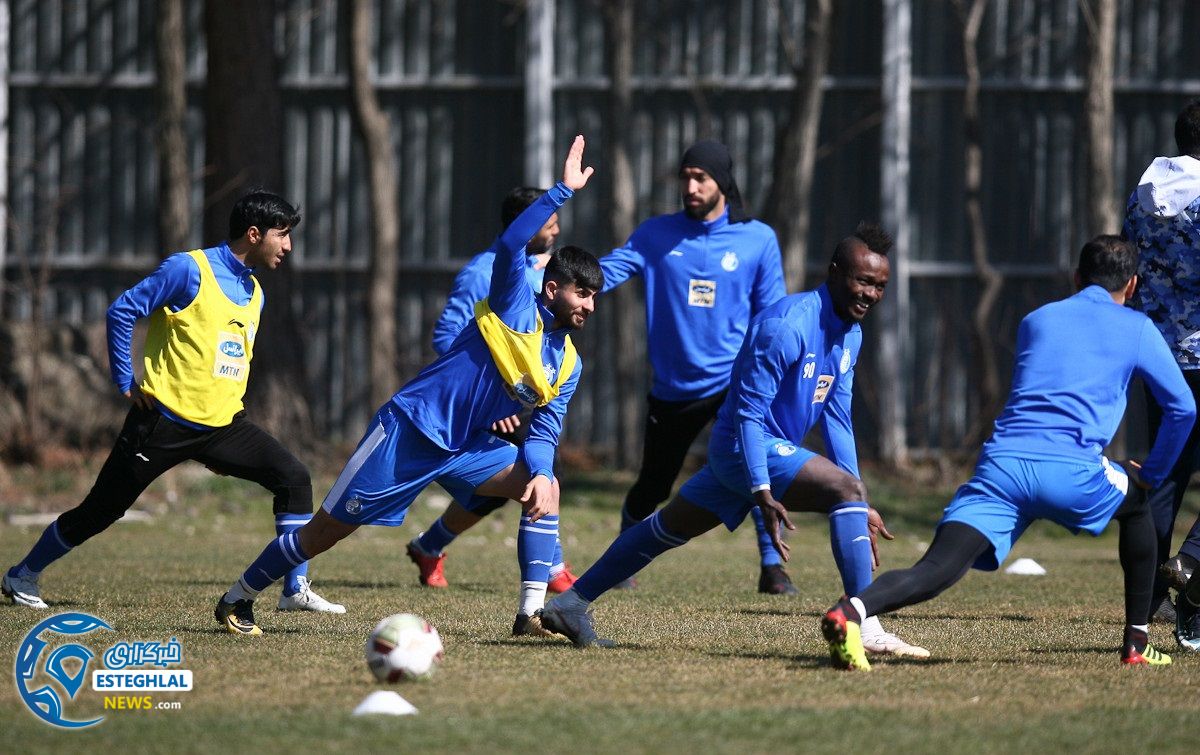 تمرین استقلال 23 بهمن  ماه 97