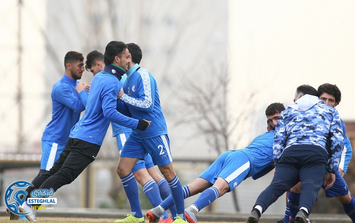 تمرین استقلال 11 بهمن  ماه 97