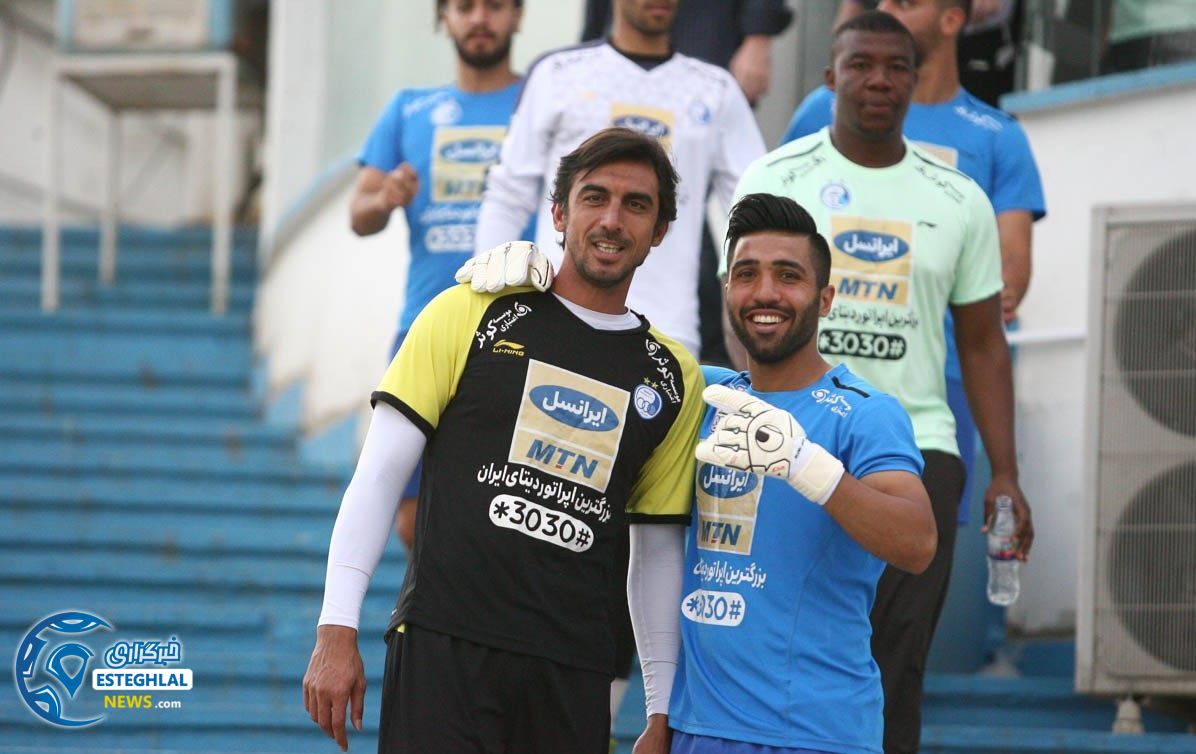 تمرین استقلال چهارشنبه 3 مرداد 97