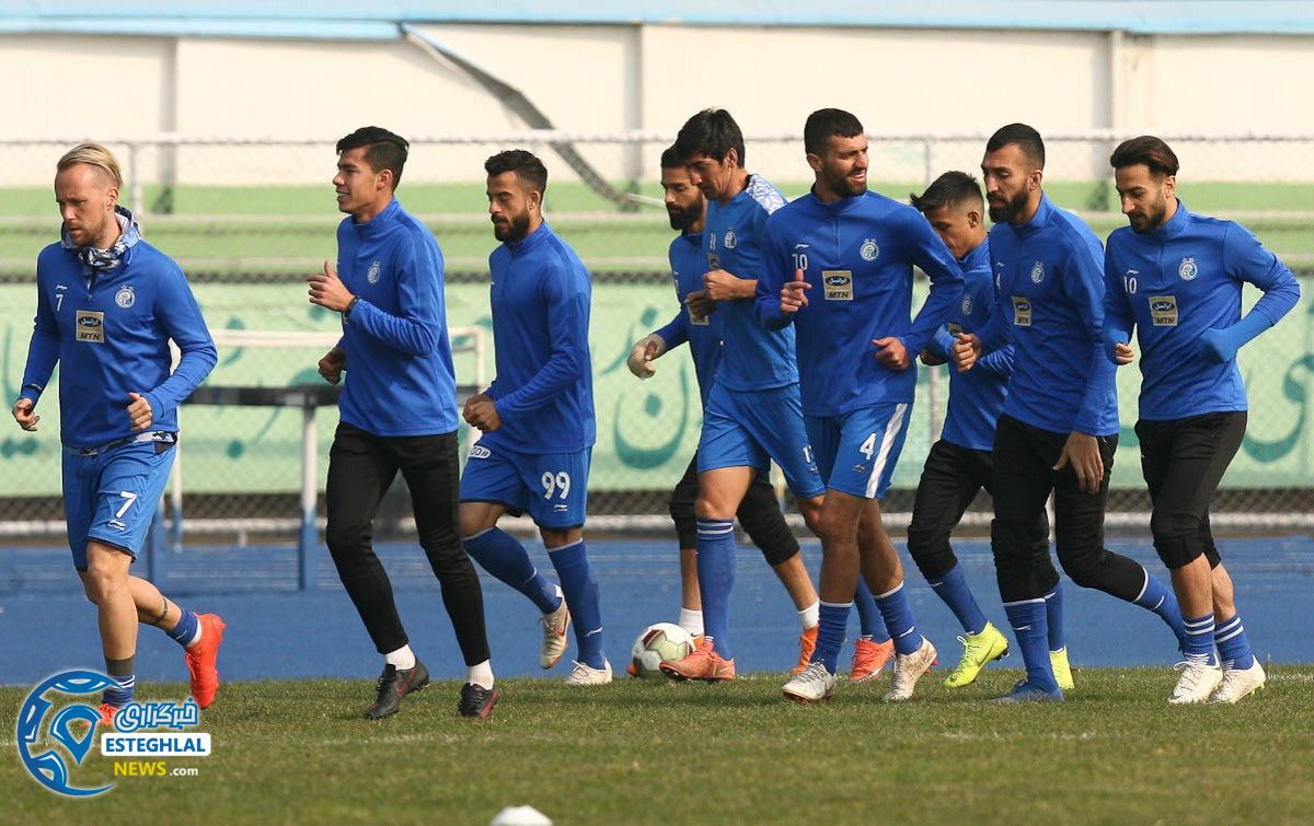 تمرین استقلال 13 آذر ماه 97