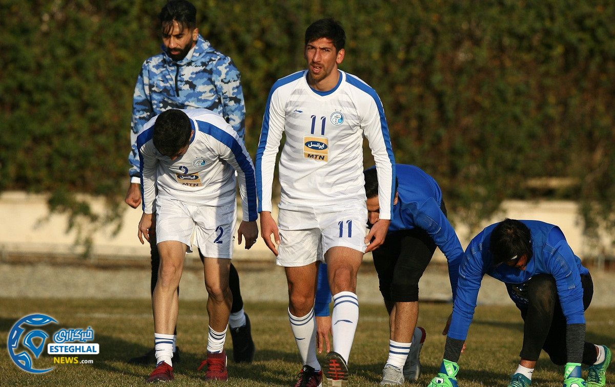 تمرین استقلال 19 دی ماه 97