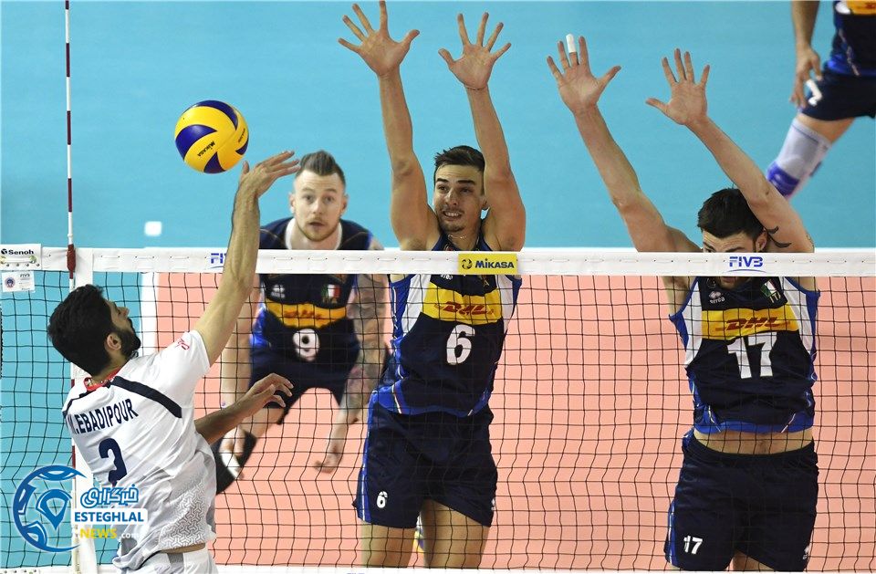 والیبال ایتالیا و ایران