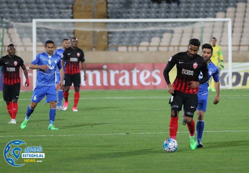 نیمه نخست استقلال و الاهلی