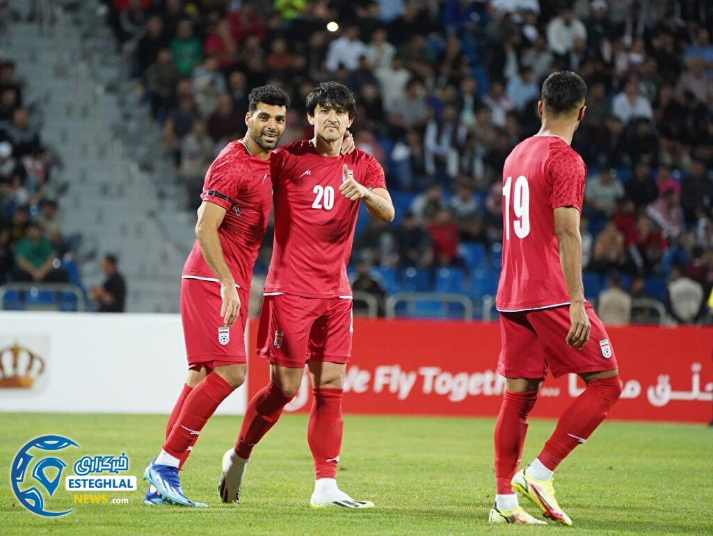 اردن 1-3 ابران