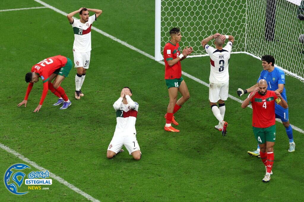 مراکش 1-0 پرتغال&nbsp;&nbsp;