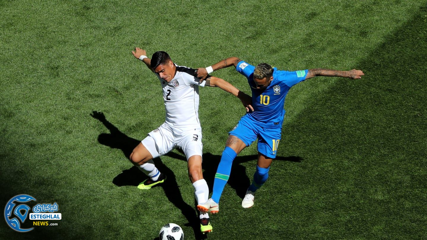 دیدار برزیل و کاستاریکا