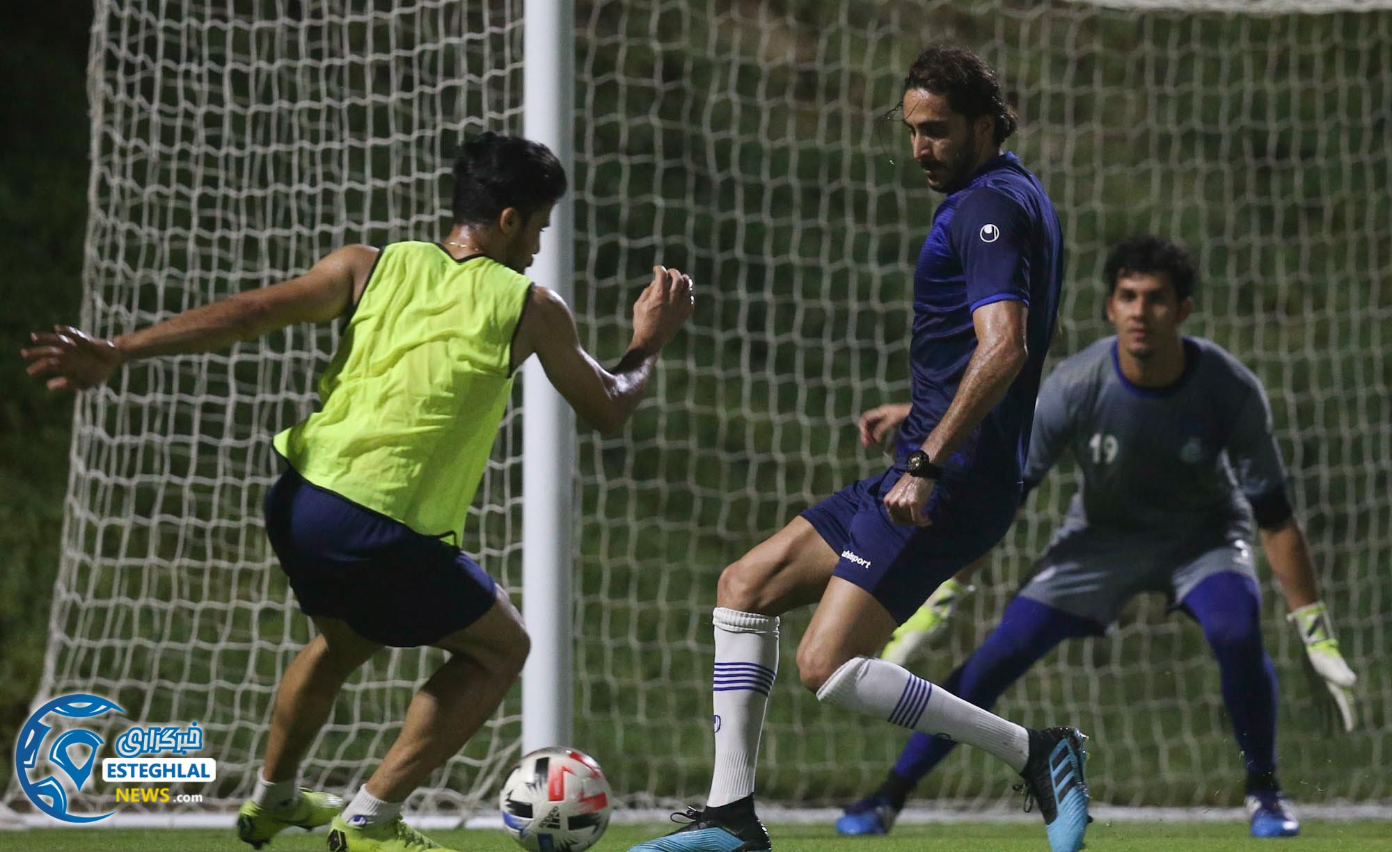 تمرین استقلال در دوحه