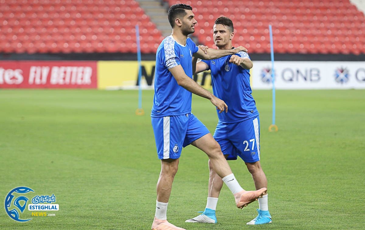 تمرین استقلال 2 اردیبهشت 98