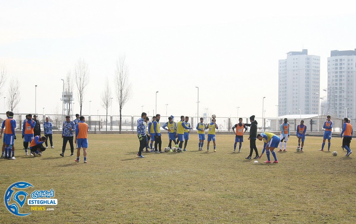 تمرین استقلال 11 بهمن  ماه 97