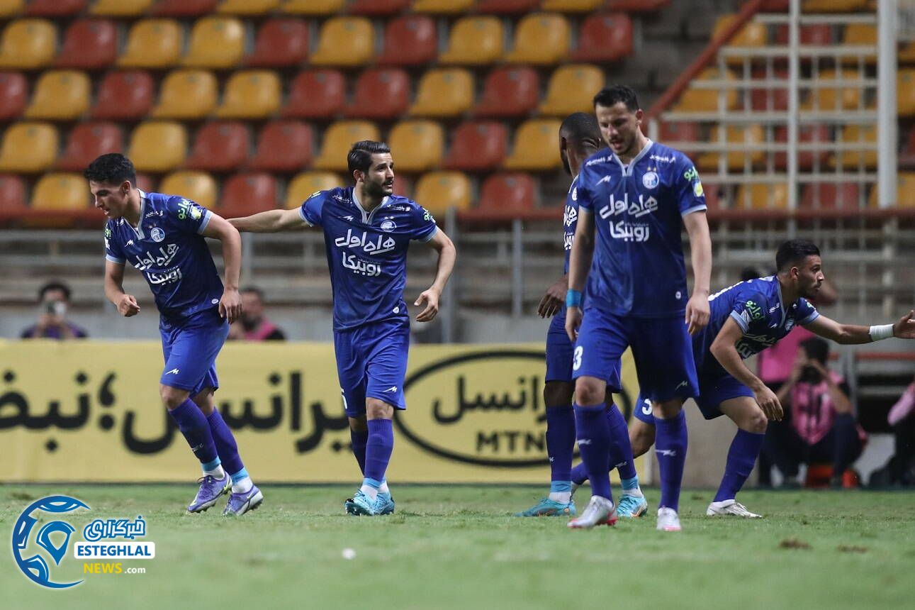 فولاد خوزستان 1-2 استقلال(تاج)