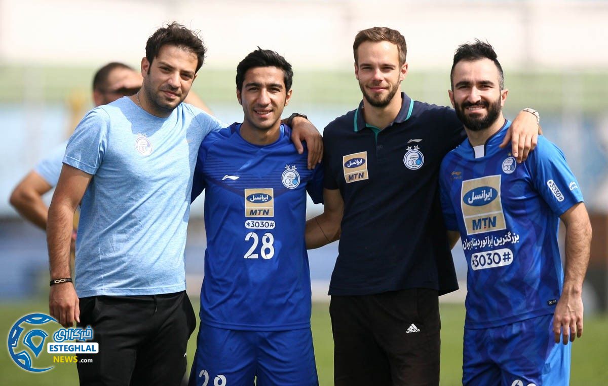 تمرین استقلال چهارشنبه 28 شهریور 97