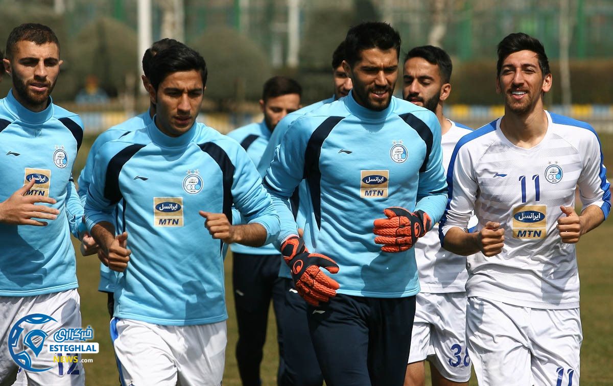 تمرین استقلال 22 اسفند ماه 97