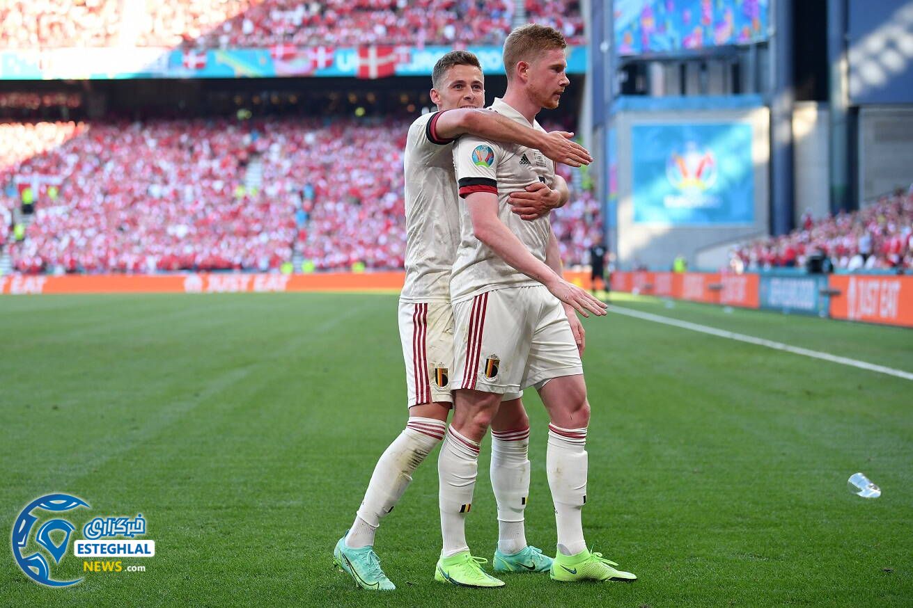 دانمارک 1-2 بلژیک