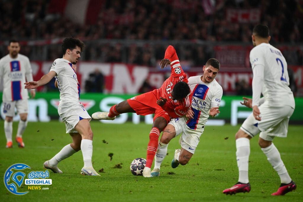 بایرن مونیخ 2-0 پاری سن ژرمن