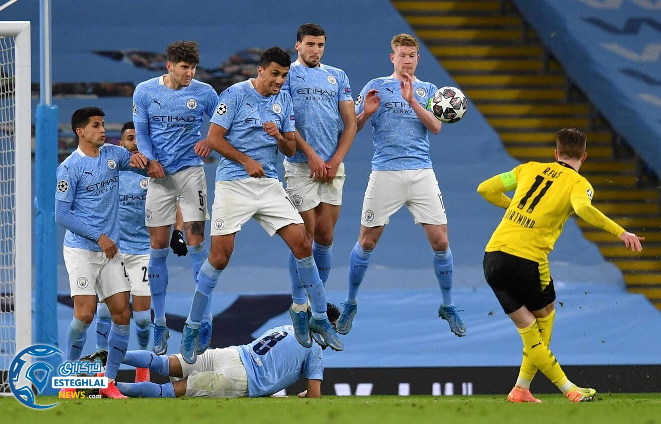 منچسترسیتی 2-1 دورتموند