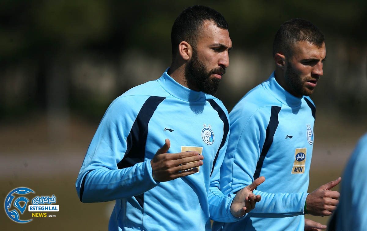 تمرین استقلال 28 بهمن  ماه 97