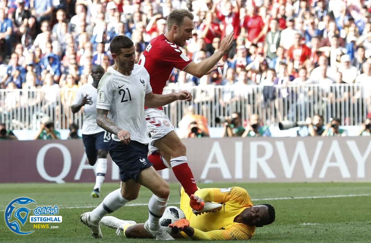 دیدار فرانسه و دانمارک